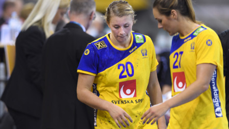 Blytung halvlek fällde Sverige