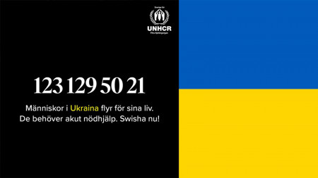 Insamling till förmån för krigsoffer i Ukraina