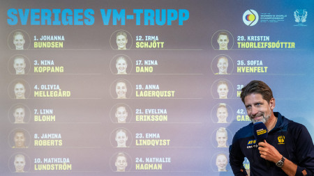 Sveriges trupp till VM på hemmaplan